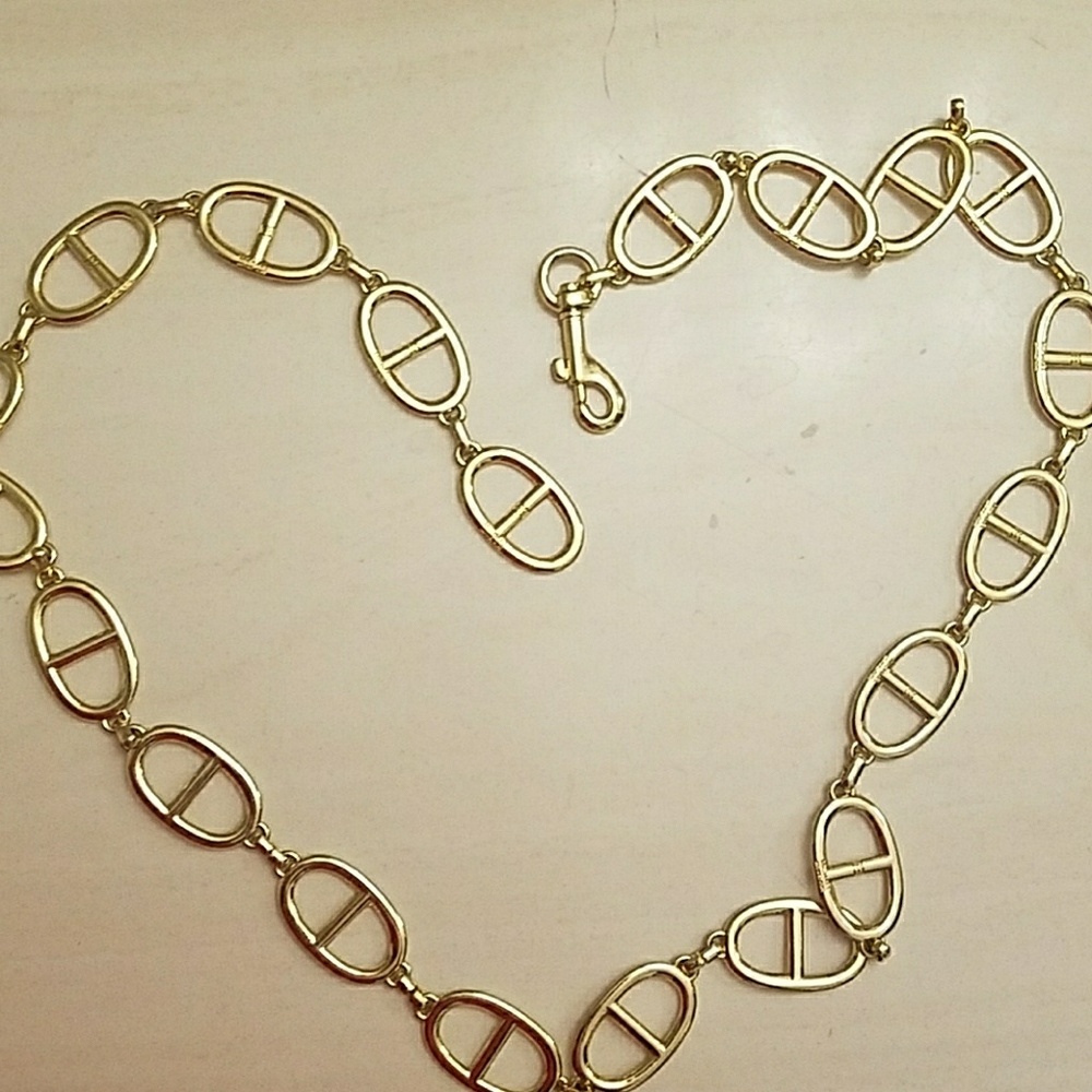 Michael Kors gold women's belt